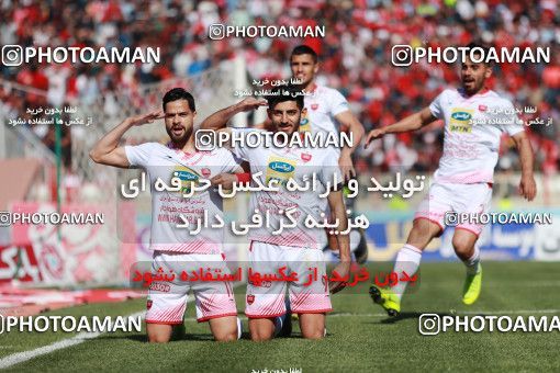 1399541, Tabriz, , لیگ برتر فوتبال ایران، Persian Gulf Cup، Week 28، Second Leg، Tractor Sazi 1 v 1 Persepolis on 2019/05/01 at Yadegar-e Emam Stadium