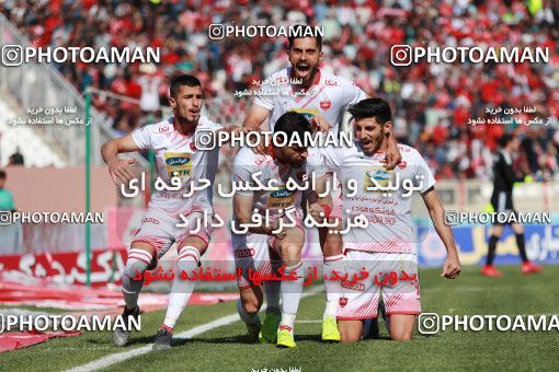 1399650, Tabriz, , لیگ برتر فوتبال ایران، Persian Gulf Cup، Week 28، Second Leg، Tractor Sazi 1 v 1 Persepolis on 2019/05/01 at Yadegar-e Emam Stadium