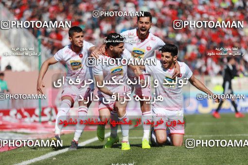 1399567, Tabriz, , لیگ برتر فوتبال ایران، Persian Gulf Cup، Week 28، Second Leg، Tractor Sazi 1 v 1 Persepolis on 2019/05/01 at Yadegar-e Emam Stadium