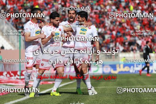 1399614, Tabriz, , لیگ برتر فوتبال ایران، Persian Gulf Cup، Week 28، Second Leg، Tractor Sazi 1 v 1 Persepolis on 2019/05/01 at Yadegar-e Emam Stadium
