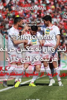 1399608, Tabriz, , لیگ برتر فوتبال ایران، Persian Gulf Cup، Week 28، Second Leg، Tractor Sazi 1 v 1 Persepolis on 2019/05/01 at Yadegar-e Emam Stadium