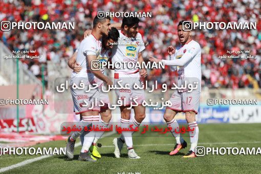 1399680, Tabriz, , لیگ برتر فوتبال ایران، Persian Gulf Cup، Week 28، Second Leg، Tractor Sazi 1 v 1 Persepolis on 2019/05/01 at Yadegar-e Emam Stadium