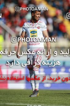 1399640, Tabriz, , لیگ برتر فوتبال ایران، Persian Gulf Cup، Week 28، Second Leg، Tractor Sazi 1 v 1 Persepolis on 2019/05/01 at Yadegar-e Emam Stadium