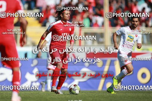1399572, Tabriz, , لیگ برتر فوتبال ایران، Persian Gulf Cup، Week 28، Second Leg، Tractor Sazi 1 v 1 Persepolis on 2019/05/01 at Yadegar-e Emam Stadium