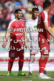 1399496, Tabriz, , لیگ برتر فوتبال ایران، Persian Gulf Cup، Week 28، Second Leg، Tractor Sazi 1 v 1 Persepolis on 2019/05/01 at Yadegar-e Emam Stadium