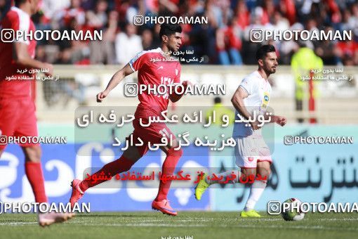 1399592, Tabriz, , لیگ برتر فوتبال ایران، Persian Gulf Cup، Week 28، Second Leg، Tractor Sazi 1 v 1 Persepolis on 2019/05/01 at Yadegar-e Emam Stadium