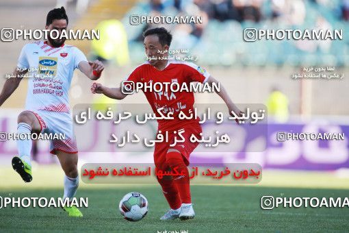 1399311, Tabriz, , لیگ برتر فوتبال ایران، Persian Gulf Cup، Week 28، Second Leg، Tractor Sazi 1 v 1 Persepolis on 2019/05/01 at Yadegar-e Emam Stadium