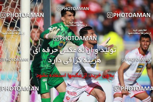 1399418, Tabriz, , لیگ برتر فوتبال ایران، Persian Gulf Cup، Week 28، Second Leg، Tractor Sazi 1 v 1 Persepolis on 2019/05/01 at Yadegar-e Emam Stadium