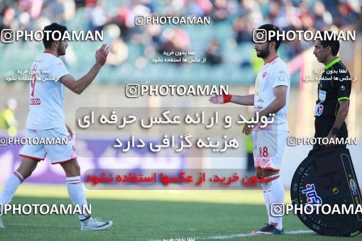 1399310, Tabriz, , لیگ برتر فوتبال ایران، Persian Gulf Cup، Week 28، Second Leg، Tractor Sazi 1 v 1 Persepolis on 2019/05/01 at Yadegar-e Emam Stadium
