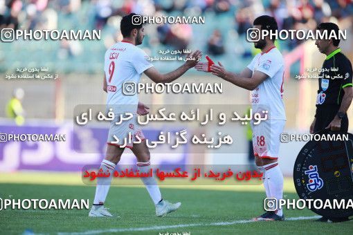 1399483, Tabriz, , لیگ برتر فوتبال ایران، Persian Gulf Cup، Week 28، Second Leg، Tractor Sazi 1 v 1 Persepolis on 2019/05/01 at Yadegar-e Emam Stadium