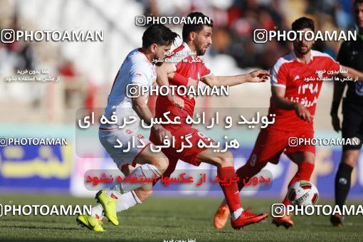 1399397, Tabriz, , لیگ برتر فوتبال ایران، Persian Gulf Cup، Week 28، Second Leg، Tractor Sazi 1 v 1 Persepolis on 2019/05/01 at Yadegar-e Emam Stadium