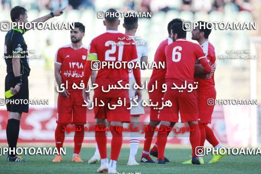 1399460, Tabriz, , لیگ برتر فوتبال ایران، Persian Gulf Cup، Week 28، Second Leg، Tractor Sazi 1 v 1 Persepolis on 2019/05/01 at Yadegar-e Emam Stadium