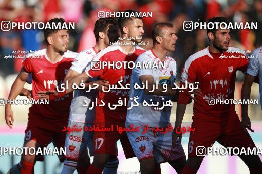 1399379, Tabriz, , لیگ برتر فوتبال ایران، Persian Gulf Cup، Week 28، Second Leg، Tractor Sazi 1 v 1 Persepolis on 2019/05/01 at Yadegar-e Emam Stadium