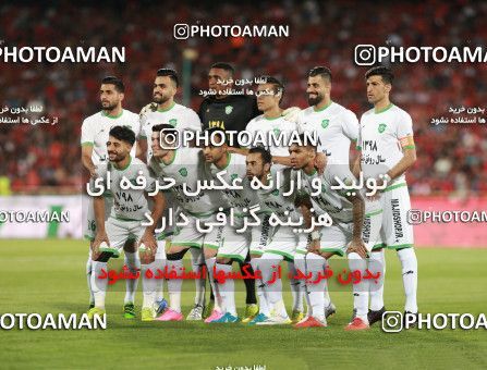 1403239, Tehran, , لیگ برتر فوتبال ایران، Persian Gulf Cup، Week 29، Second Leg، Persepolis 1 v 1 Gostaresh Foulad Tabriz on 2019/05/11 at Azadi Stadium