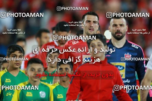 1403382, Tehran, , لیگ برتر فوتبال ایران، Persian Gulf Cup، Week 29، Second Leg، Persepolis 1 v 1 Gostaresh Foulad Tabriz on 2019/05/11 at Azadi Stadium