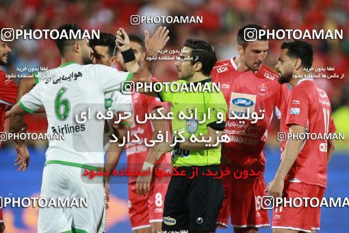 1403459, Tehran, , لیگ برتر فوتبال ایران، Persian Gulf Cup، Week 29، Second Leg، Persepolis 1 v 1 Gostaresh Foulad Tabriz on 2019/05/11 at Azadi Stadium