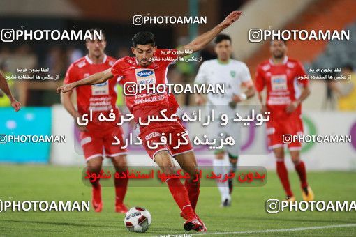 1403940, Tehran, , لیگ برتر فوتبال ایران، Persian Gulf Cup، Week 29، Second Leg، Persepolis 1 v 1 Gostaresh Foulad Tabriz on 2019/05/11 at Azadi Stadium