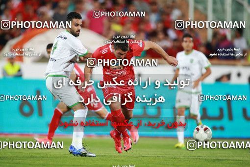 1403993, Tehran, , لیگ برتر فوتبال ایران، Persian Gulf Cup، Week 29، Second Leg، Persepolis 1 v 1 Gostaresh Foulad Tabriz on 2019/05/11 at Azadi Stadium