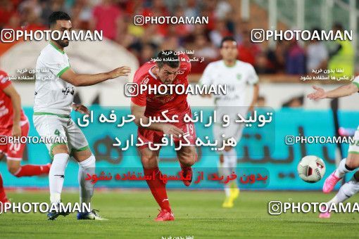 1403968, Tehran, , لیگ برتر فوتبال ایران، Persian Gulf Cup، Week 29، Second Leg، Persepolis 1 v 1 Gostaresh Foulad Tabriz on 2019/05/11 at Azadi Stadium