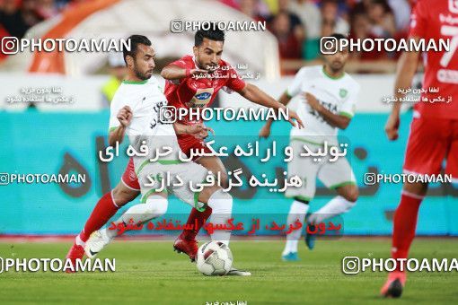 1403992, Tehran, , لیگ برتر فوتبال ایران، Persian Gulf Cup، Week 29، Second Leg، Persepolis 1 v 1 Gostaresh Foulad Tabriz on 2019/05/11 at Azadi Stadium