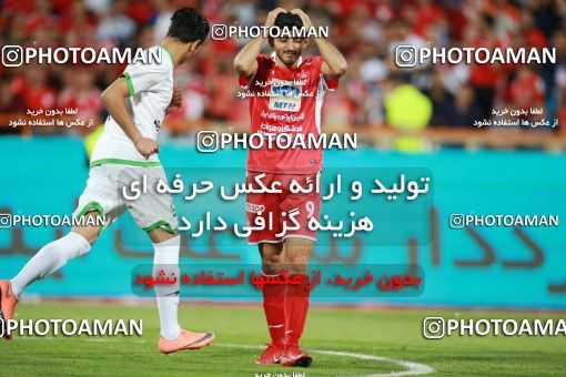 1403997, Tehran, , لیگ برتر فوتبال ایران، Persian Gulf Cup، Week 29، Second Leg، Persepolis 1 v 1 Gostaresh Foulad Tabriz on 2019/05/11 at Azadi Stadium