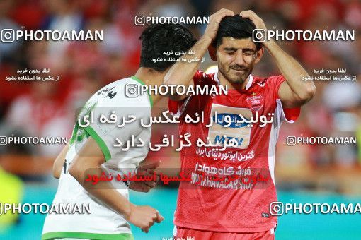 1404019, Tehran, , لیگ برتر فوتبال ایران، Persian Gulf Cup، Week 29، Second Leg، Persepolis 1 v 1 Gostaresh Foulad Tabriz on 2019/05/11 at Azadi Stadium