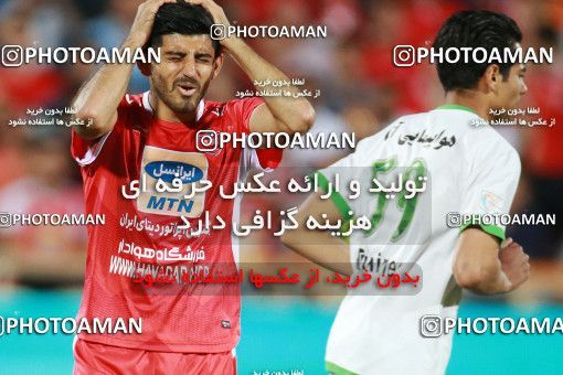 1403962, Tehran, , لیگ برتر فوتبال ایران، Persian Gulf Cup، Week 29، Second Leg، Persepolis 1 v 1 Gostaresh Foulad Tabriz on 2019/05/11 at Azadi Stadium