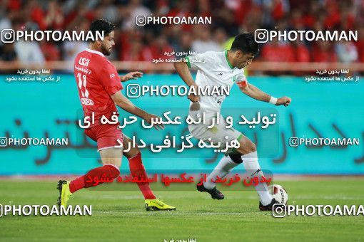 1403943, Tehran, , لیگ برتر فوتبال ایران، Persian Gulf Cup، Week 29، Second Leg، Persepolis 1 v 1 Gostaresh Foulad Tabriz on 2019/05/11 at Azadi Stadium