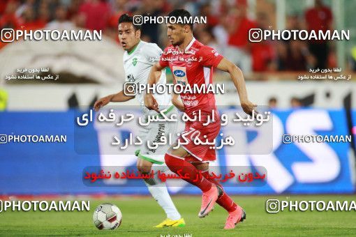 1403995, Tehran, , لیگ برتر فوتبال ایران، Persian Gulf Cup، Week 29، Second Leg، Persepolis 1 v 1 Gostaresh Foulad Tabriz on 2019/05/11 at Azadi Stadium