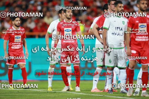 1403887, Tehran, , لیگ برتر فوتبال ایران، Persian Gulf Cup، Week 29، Second Leg، Persepolis 1 v 1 Gostaresh Foulad Tabriz on 2019/05/11 at Azadi Stadium