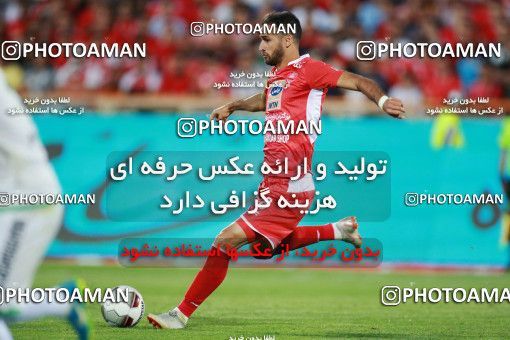 1403850, Tehran, , لیگ برتر فوتبال ایران، Persian Gulf Cup، Week 29، Second Leg، Persepolis 1 v 1 Gostaresh Foulad Tabriz on 2019/05/11 at Azadi Stadium