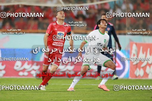 1403792, Tehran, , لیگ برتر فوتبال ایران، Persian Gulf Cup، Week 29، Second Leg، Persepolis 1 v 1 Gostaresh Foulad Tabriz on 2019/05/11 at Azadi Stadium