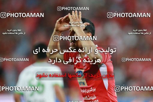 1403729, Tehran, , لیگ برتر فوتبال ایران، Persian Gulf Cup، Week 29، Second Leg، Persepolis 1 v 1 Gostaresh Foulad Tabriz on 2019/05/11 at Azadi Stadium