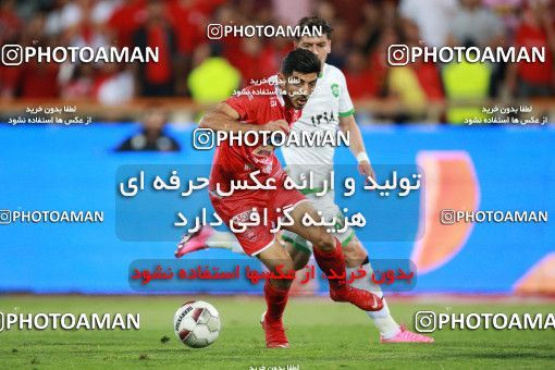 1403769, Tehran, , لیگ برتر فوتبال ایران، Persian Gulf Cup، Week 29، Second Leg، Persepolis 1 v 1 Gostaresh Foulad Tabriz on 2019/05/11 at Azadi Stadium