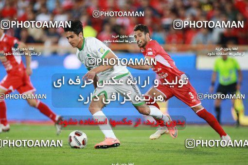 1403697, Tehran, , لیگ برتر فوتبال ایران، Persian Gulf Cup، Week 29، Second Leg، Persepolis 1 v 1 Gostaresh Foulad Tabriz on 2019/05/11 at Azadi Stadium