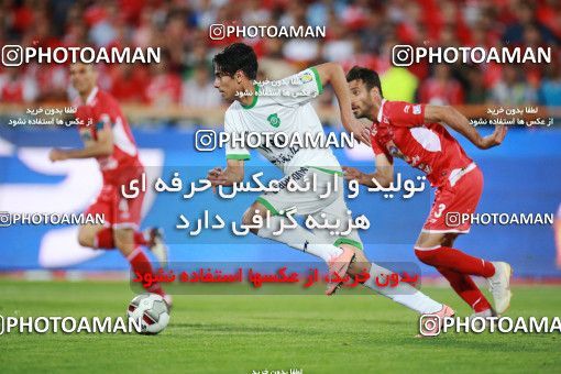 1403669, Tehran, , لیگ برتر فوتبال ایران، Persian Gulf Cup، Week 29، Second Leg، Persepolis 1 v 1 Gostaresh Foulad Tabriz on 2019/05/11 at Azadi Stadium