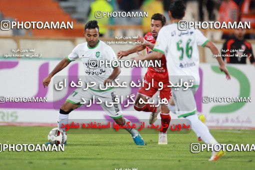 1403650, Tehran, , لیگ برتر فوتبال ایران، Persian Gulf Cup، Week 29، Second Leg، Persepolis 1 v 1 Gostaresh Foulad Tabriz on 2019/05/11 at Azadi Stadium
