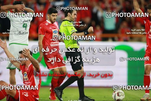 1403651, Tehran, , لیگ برتر فوتبال ایران، Persian Gulf Cup، Week 29، Second Leg، Persepolis 1 v 1 Gostaresh Foulad Tabriz on 2019/05/11 at Azadi Stadium