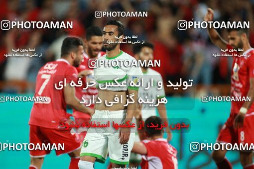 1403634, Tehran, , لیگ برتر فوتبال ایران، Persian Gulf Cup، Week 29، Second Leg، Persepolis 1 v 1 Gostaresh Foulad Tabriz on 2019/05/11 at Azadi Stadium