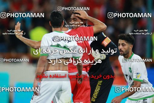 1403679, Tehran, , لیگ برتر فوتبال ایران، Persian Gulf Cup، Week 29، Second Leg، Persepolis 1 v 1 Gostaresh Foulad Tabriz on 2019/05/11 at Azadi Stadium