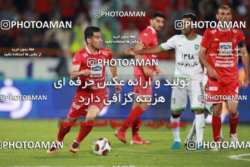 1403661, Tehran, , لیگ برتر فوتبال ایران، Persian Gulf Cup، Week 29، Second Leg، Persepolis 1 v 1 Gostaresh Foulad Tabriz on 2019/05/11 at Azadi Stadium