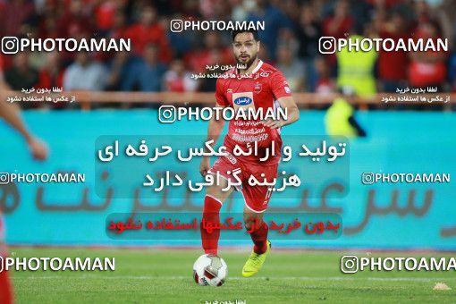 1403564, Tehran, , لیگ برتر فوتبال ایران، Persian Gulf Cup، Week 29، Second Leg، Persepolis 1 v 1 Gostaresh Foulad Tabriz on 2019/05/11 at Azadi Stadium