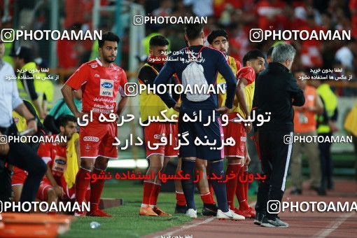 1403590, Tehran, , لیگ برتر فوتبال ایران، Persian Gulf Cup، Week 29، Second Leg، Persepolis 1 v 1 Gostaresh Foulad Tabriz on 2019/05/11 at Azadi Stadium
