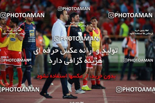 1403588, Tehran, , لیگ برتر فوتبال ایران، Persian Gulf Cup، Week 29، Second Leg، Persepolis 1 v 1 Gostaresh Foulad Tabriz on 2019/05/11 at Azadi Stadium