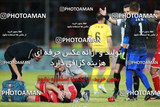 1404899, لیگ برتر فوتبال ایران، Persian Gulf Cup، Week 30، Second Leg، 2019/05/16، Jam، Takhti Stadium، Pars Jonoubi Jam 0 - ۱ Persepolis