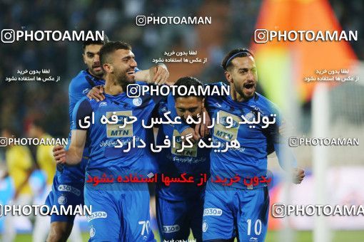 1405565, Tehran, Iran, لیگ برتر فوتبال ایران، Persian Gulf Cup، Week 14، First Leg، Esteghlal 3 v 0 Sanat Naft Abadan on 2018/11/29 at Azadi Stadium