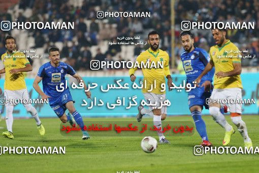 1405574, Tehran, Iran, لیگ برتر فوتبال ایران، Persian Gulf Cup، Week 14، First Leg، Esteghlal 3 v 0 Sanat Naft Abadan on 2018/11/29 at Azadi Stadium
