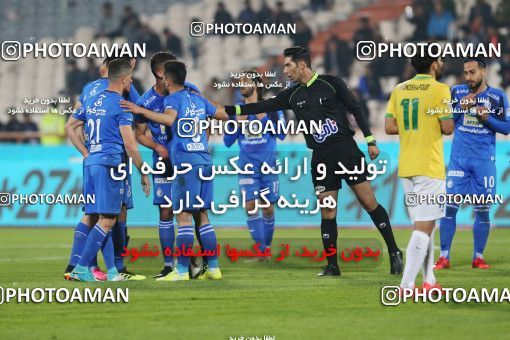 1405546, Tehran, Iran, لیگ برتر فوتبال ایران، Persian Gulf Cup، Week 14، First Leg، Esteghlal 3 v 0 Sanat Naft Abadan on 2018/11/29 at Azadi Stadium