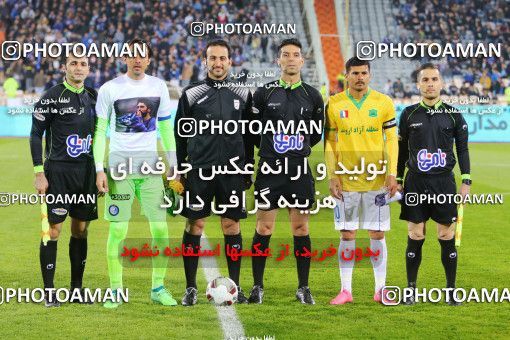 1405619, Tehran, Iran, لیگ برتر فوتبال ایران، Persian Gulf Cup، Week 14، First Leg، Esteghlal 3 v 0 Sanat Naft Abadan on 2018/11/29 at Azadi Stadium