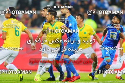 1405609, Tehran, Iran, لیگ برتر فوتبال ایران، Persian Gulf Cup، Week 14، First Leg، Esteghlal 3 v 0 Sanat Naft Abadan on 2018/11/29 at Azadi Stadium